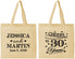 Personalized Anniversary Cotton Tote Bags - Cheers To 30 Years | 80003