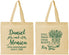 Personalized Anniversary Cotton Tote Bags - 25th Wedding | 80022