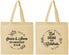 Personalized Anniversary Cotton Tote Bags - 50th Wedding | 80027