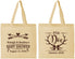 Personalized Baby Shower Cotton Tote Bags - It’s A Doe Antler | 90001