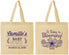 Personalized Baby Shower Cotton Tote Bags - Blooming | 90009