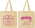 Personalized Baby Shower Cotton Tote Bags - Little Lady On The Way | 90022