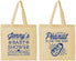 Personalized Baby Shower Cotton Tote Bags - Peanut On The Way | 90025