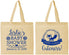Personalized Baby Shower Cotton Tote Bags - Fox Cuteness | 90036