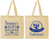 Personalized Baby Shower Cotton Tote Bags - Racoon Cuteness | 90037