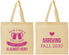 Personalized Baby Shower Cotton Tote Bags - Raise A Beer | 90049