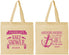 Personalized Baby Shower Cotton Tote Bags - Anchors Aweigh Little Girl | 90056