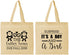 Personalized Baby Shower Cotton Tote Bags - Gender Reveal Boy Or Girl | 90063