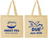 Personalized Baby Shower Cotton Tote Bags - Sweat Pea Stork | 90084