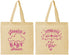 Personalized Baby Shower Cotton Tote Bags - April Showers May Babies | 90099