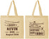Personalized Baby Shower Cotton Tote Bags - Baby And Bbq | 90101
