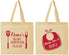 Personalized Baby Shower Cotton Tote Bags - Beers Bbq Babies | 90114