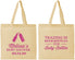Personalized Baby Shower Cotton Tote Bags - Bottles | 90115