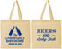 Personalized Baby Shower Cotton Tote Bags - Beers And Baby Talk | 90117