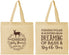 Personalized Baby Shower Cotton Tote Bags - Fishing Hunting | 90119