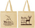 Personalized Baby Shower Cotton Tote Bags - Hunting Buddy | 90127