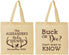 Personalized Baby Shower Cotton Tote Bags - Gender Reveal Buck Or Doe | 90131
