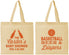 Personalized Baby Shower Cotton Tote Bags - Basketball Beer Diapers | 90133