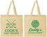 Personalized Baby Shower Cotton Tote Bags - Golf Little Caddy | 90135