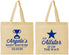 Personalized Baby Shower Cotton Tote Bags - Allstar On The Way | 90140