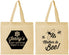 Personalized Baby Shower Cotton Tote Bags - Mother To Bee | 90153