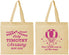 Personalized Baby Shower Cotton Tote Bags - Hot Air Balloon | 90162