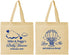 Personalized Baby Shower Cotton Tote Bags - Love Is In The Air | 90163