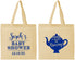 Personalized Baby Shower Cotton Tote Bags - Baby Is Brewing | 90172