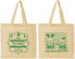 Personalized Baby Shower Cotton Tote Bags - Christmas Gender Reveal | 90194