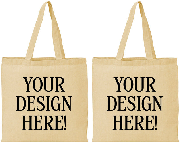 6 oz Cotton Tote Bags - Design Your Own