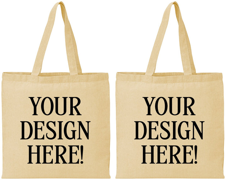 6 oz Cotton Tote Bags - Design Your Own