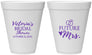 Personalized Bridal Shower 12 oz Foam Cups - Future Mrs | 100012