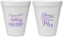 Personalized Bridal Shower 12 oz Foam Cups - Future Mrs | 100018