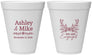 Personalized Engagement 12 oz Foam Cups - We Are Engaged | 10009