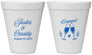 Personalized Engagement 12 oz Foam Cups - Engaged | 10013