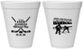 Personalized Bar Mitzvah 12 oz Foam Cups - 13th Birthday Hockey | 110007