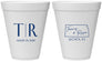Personalized Wedding 12 oz Foam Cups - Kansas | 115