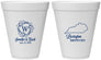 Personalized Wedding 12 oz Foam Cups - Kentucky | 116