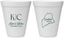 Personalized Wedding 12 oz Foam Cups - Maine | 118