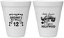 Personalized Bat Mitzvah 12 oz Foam Cups - 12th Birthday Hollywood | 120006