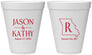 Personalized Wedding 12 oz Foam Cups - Missouri | 124