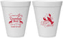 Personalized Graduation 12 oz Foam Cups - Class Of 2027 Crawfish Boil | 130002