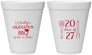 Personalized Graduation 12 oz Foam Cups - Class Of 2027 Bbq | 130008