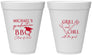 Personalized Graduation 12 oz Foam Cups - Class Of 2027 Bbq | 130009