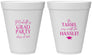 Personalized Graduation 12 oz Foam Cups - Class Of 2027 Tassel Hassel | 130011