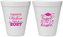 Personalized Graduation 12 oz Foam Cups - Class Of 2027 Tassel Hassel | 130013