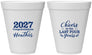 Personalized Graduation 12 oz Foam Cups - Class Of 2027 Last Four Years | 130023