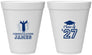 Personalized Graduation 12 oz Foam Cups - Class Of 2027 Congratulations | 130024
