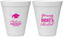 Personalized Graduation 12 oz Foam Cups - Class Of 2027 Young Broke | 130026