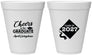 Personalized Graduation 12 oz Foam Cups - Class Of 2027 Tassel Hassel | 130033